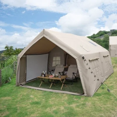 Naturehike Extend Air 17.2 Inflatable Tent - Quicksand Gold (Camp Version) (480*360*250)
